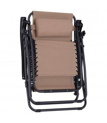 Zero Gravity Chair Adjustable Patio Lounge Chair Recling Seat