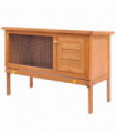 Outdoor Rabbit Hutch Small Animal House Pet Cage 1 Layer Wood