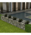 Gabion Basket Galvanised Steel 300x30x50 cm