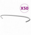Gabion Hooks 50 pcs Galvanised Steel 40 cm