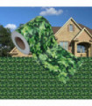 Garden Privacy Screen PVC 35x0.19 m Green