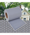 Garden Privacy Screen PVC 70x0.19 m Light Grey