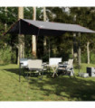 vidaXL Camping Tarp Grey and Orange 360x294 cm Waterproof