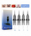 100X Thunderlord Power Tattoo Needle Liner Shader Permanent Makeup Tattoo Cartridge 1R 7F For Universal Tattoo Rotary Pen Newest