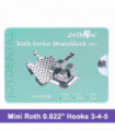 JOY DENTAL Orthodontic MIM Monoblock Brackets Mini MBT/Roth 0.018"/0.022" Hooks 3-4-5 50 Sets/Box