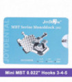 JOY DENTAL Orthodontic MIM Monoblock Brackets Mini MBT/Roth 0.018"/0.022" Hooks 3-4-5 50 Sets/Box