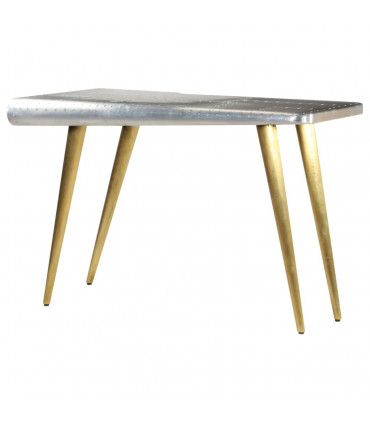 Aviator Writing Desk Vintage Aircraft Airman Style 120x60x76 cm