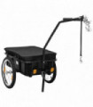 Bike Cargo Trailer/Hand Wagon 155x60x83 cm Steel Black