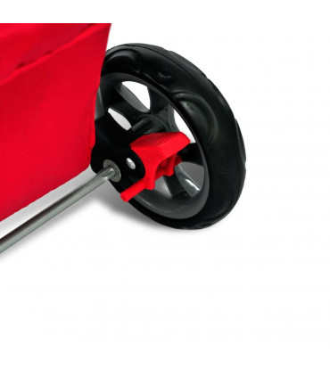 Folding Pet Stroller Dog/Cat Travel Carrier Red