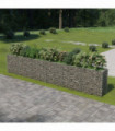 Gabion Raised Bed Galvanised Steel 540x50x100 cm
