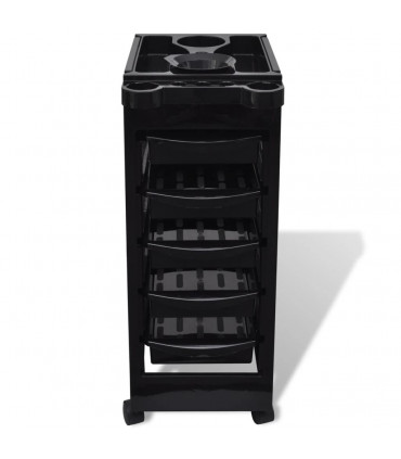 Hair Salon Plastic Trolley with Wheels