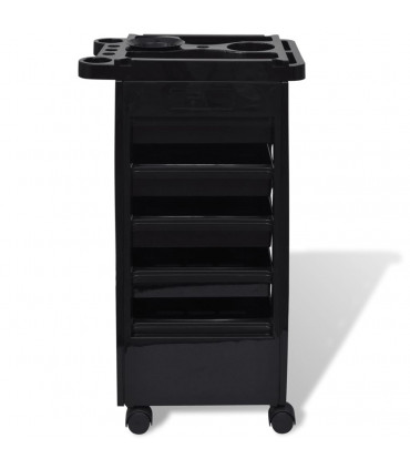 Hair Salon Plastic Trolley with Wheels