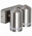 LED Wall Lamp Stainless Steel Down with Cone Head