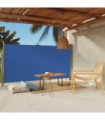 Patio Retractable Side Awning 160x300 cm Blue