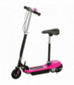 HOMCOM Folding Electric Scooter with Warning Bell, for Ages 4-14 Years, Pink