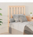 vidaXL Bed Headboard 81x6x101 cm Solid Wood Pine