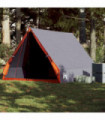 vidaXL Camping Tent A-Frame 2-Person Grey Waterproof