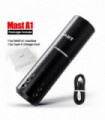 MAST Tattoo A1 Professional Wireless Battery Tattoo Machine Pen Portable Power Coreless Powerful Motor LED Display Makeup