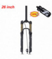 Bolany MTB fork magnesium alloy air pressure suspension 26 27.5 29 inch shoulder/wire control straight/conical tube lock fork