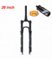 Bolany MTB fork magnesium alloy air pressure suspension 26 27.5 29 inch shoulder/wire control straight/conical tube lock fork