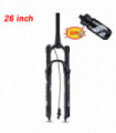 Bolany MTB fork magnesium alloy air pressure suspension 26 27.5 29 inch shoulder/wire control straight/conical tube lock fork