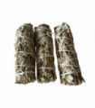 3x White Sage 4" Smudge Sticks