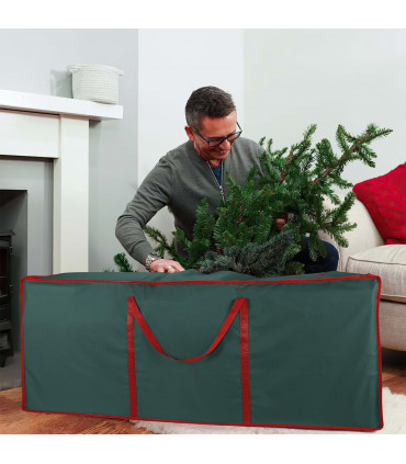 Fabric Storage Bag Green PVC-coated 600D waterproof tear-resistant oxford fabric