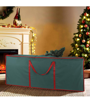 Fabric Storage Bag Green PVC-coated 600D waterproof tear-resistant oxford fabric