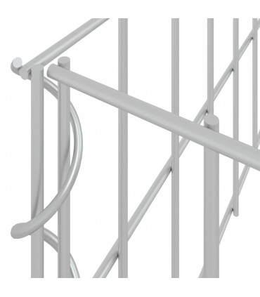 Gabion Raised Bed Galvanised Steel 200x100x20 cm