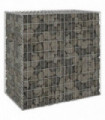Gabion Wall with Covers Galvanised Steel 100x60x100 cm