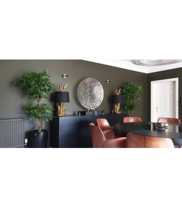 150cm Twisted Trunk Artificial Japanese Fruticosa Style Ficus Tree