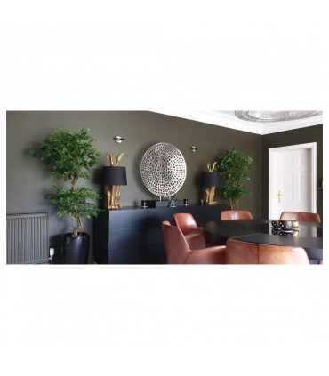 150cm Twisted Trunk Artificial Japanese Fruticosa Style Ficus Tree