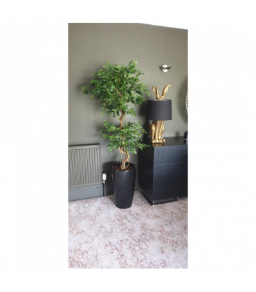 150cm Twisted Trunk Artificial Japanese Fruticosa Style Ficus Tree