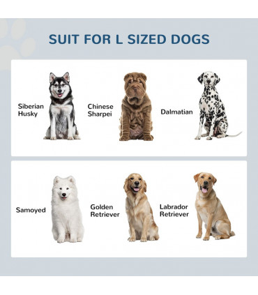 Elevated Dog Bowls w/ 21L Storage Drawer for Large Dogs and Cats - White