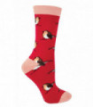 Miss Sparrow - Animal Socks (4-7 / Robins (Red))