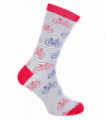 Mr Heron - Patterned Socks (6-11 / Grey Bike)