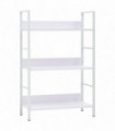 vidaXL 3-Layer Book Shelf White 60x27.6x90.5 cm Engineered Wood