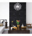 3D Wallpaper Bricks Self-adhesive 10 pcs Black