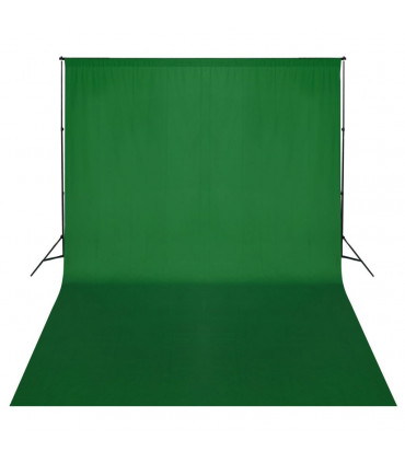 Backdrop Support System 500 x 300 cm Green