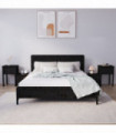 Bedside Cabinet 2 pcs Black 79.5x38x65.5 cm Solid Wood Pine