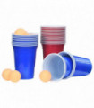 Beer Pong Table Set 0,5 L Plastic