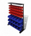 Blue & Red Garage Tool Organiser