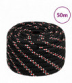 Boat Rope Black 20 mm 50 m Polypropylene