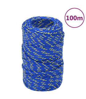 Boat Rope Blue 2 mm 100 m Polypropylene