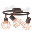 Ceiling Lamp with 3 LED Filament Bulbs 12 W