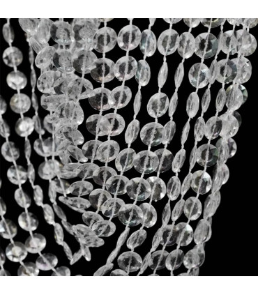 Crystal Pendant Chandelier 22 x 58 cm