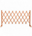 Garden Trellis Fence Orange 150x80 cm Solid Firwood