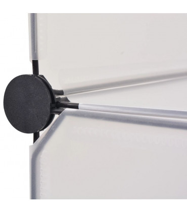 Interlocking Shoe Organiser with 12 Compartments White