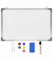 Magnetic Dry-erase Whiteboard White 60x40 cm Steel