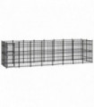 Outdoor Dog Kennel Steel 14.75 m�